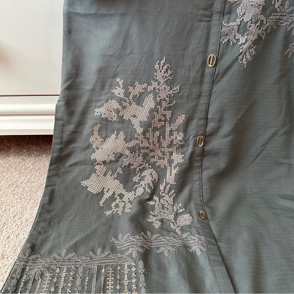 Limelight embroidered long shirt - Picture 3 of 9